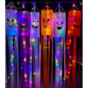 Colgante Halloween con luz