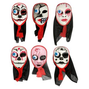 Máscara Halloween con luz