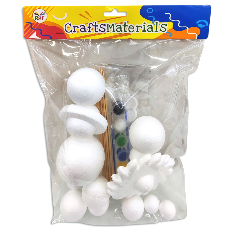 Figura de espuma para colorear