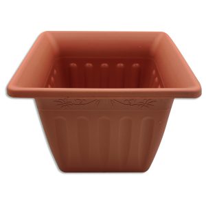 Maceta plástica Dórica rectangular