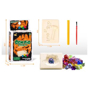 Juego arqueológico Gem Dig en caja con display