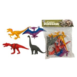 Dinosaurio x4 en bolsa
