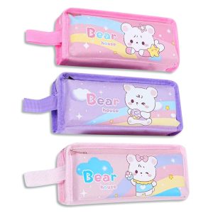 Cartuchera con cierre Bear House