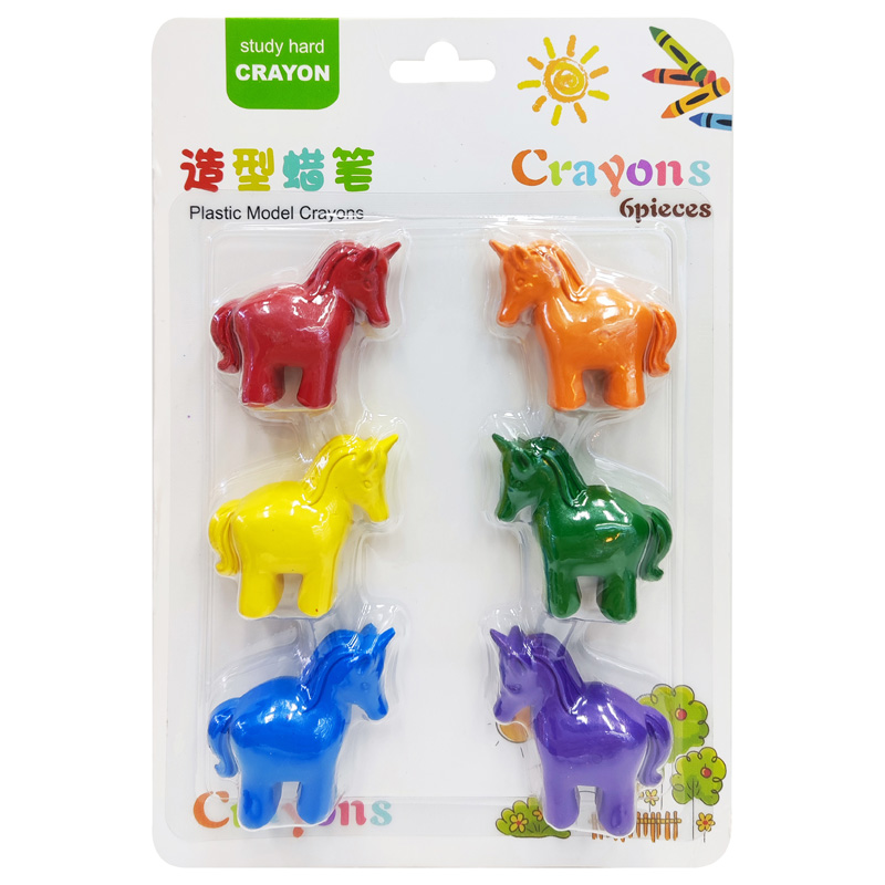Crayón Unicornio x6