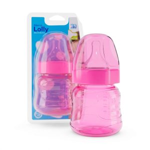 Biberón Clean de boca ancha con tetina natural de silicona