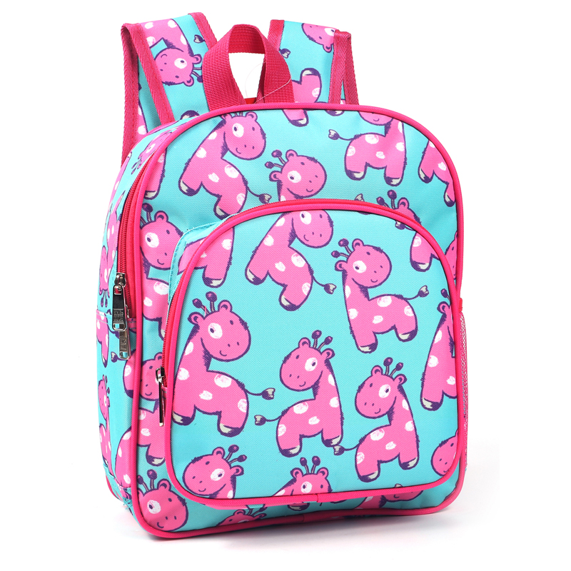 Mochila Bonus® Culture Kids 1 cierre con bolsillo al frente y bolsillo de red al costado