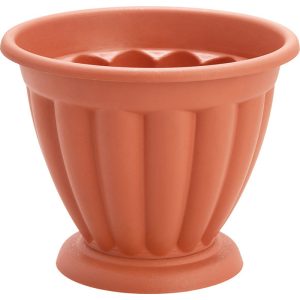 Maceta plástica con base