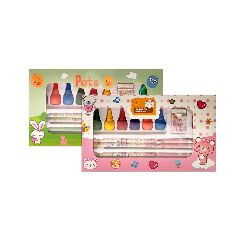 Crayones x12 con lápices