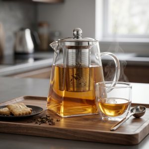 Alternative view of Tetera de vidrio Tea Time