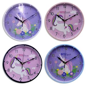 Reloj de pared Unicornio