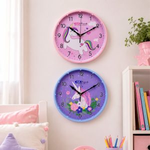 Alternative view of Reloj de pared Unicornio