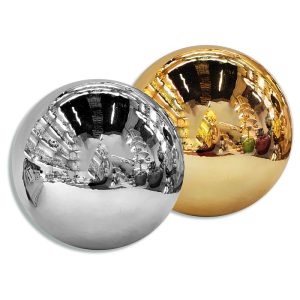 Esfera decorativa de cerámica