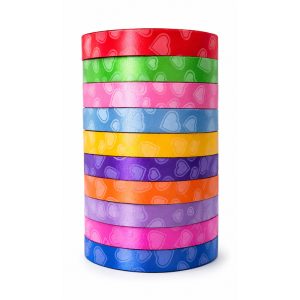 Cinta de regalo pastel x10
