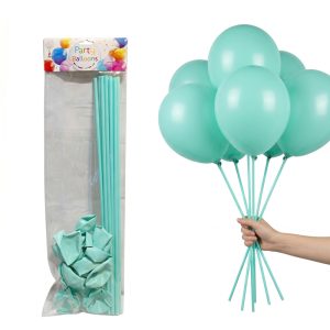 Globo x10 con porta globos