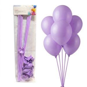 Globo x10 con porta globos