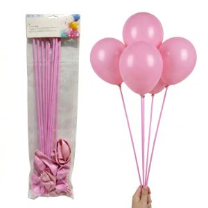 Globo x10 con porta globos