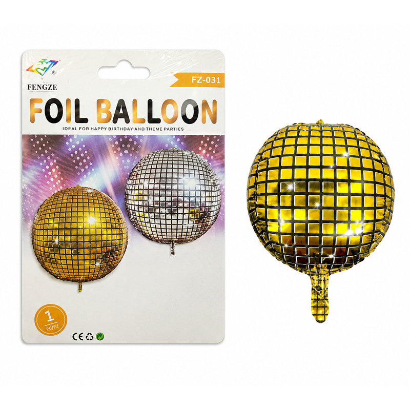Globo para helio Disco Ball