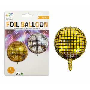 Globo para helio Disco Ball
