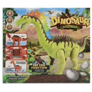 Dinosaurio Dinosaur country con luz y sonido en caja