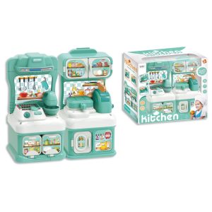 Cocina en caja con ventana