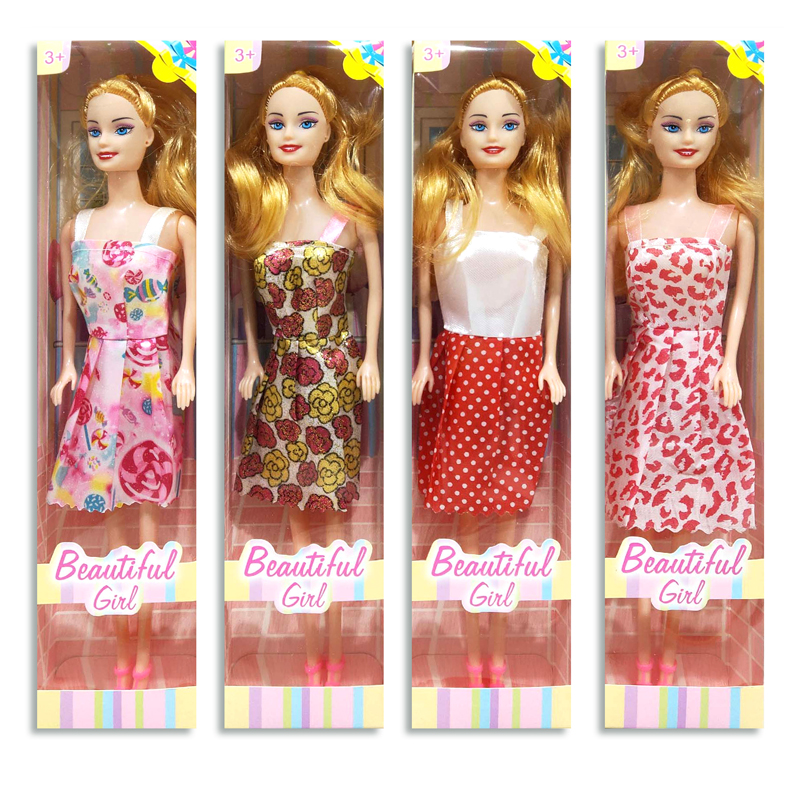 Muñeca Beautiful Girl en caja con ventana