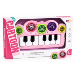 Piano didáctico Cartoon en caja con ventana