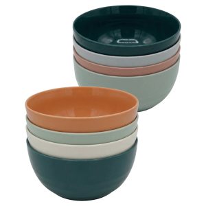 Bowl plástico x4 pastel