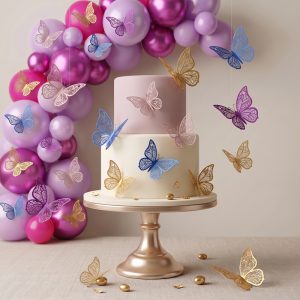Mariposa decorativa x12
