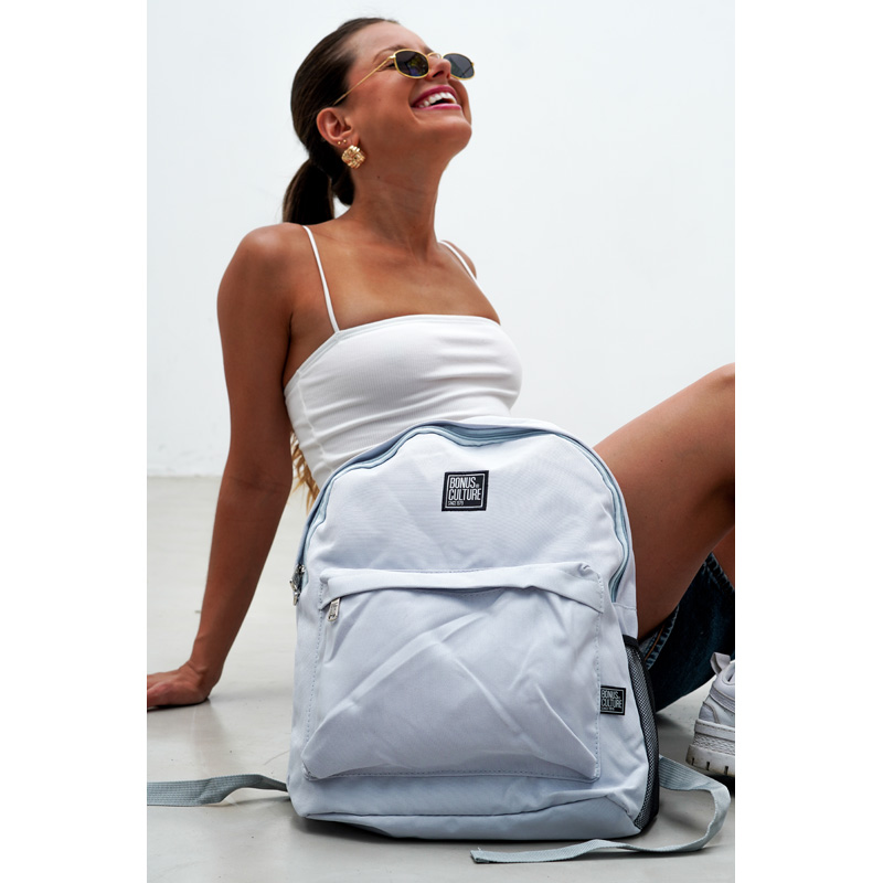 Mochila Bonus® Culture 1 cierre con bolsillo al frente y bolsillo de red al costado - Imagen 2