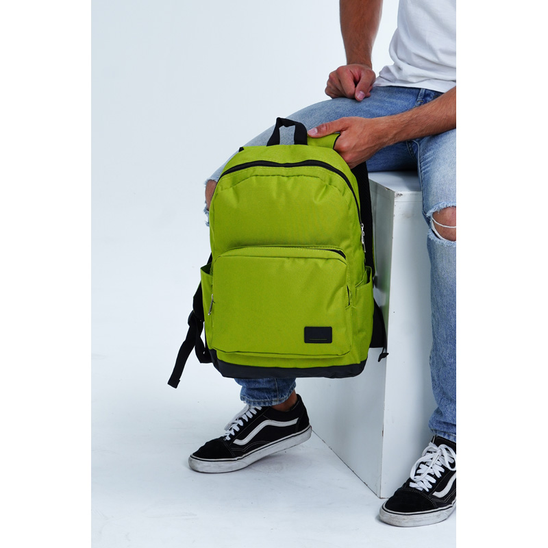 Mochila Bonus® Culture 1 cierre con bolsillo al frente y bolsillos a los costados - Imagen 6