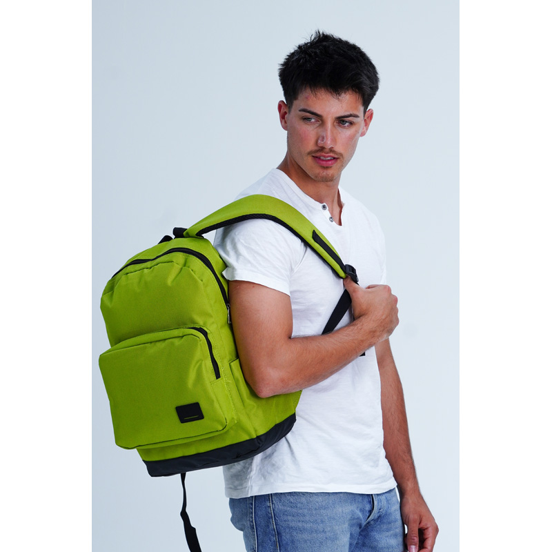 Mochila Bonus® Culture 1 cierre con bolsillo al frente y bolsillos a los costados - Imagen 3