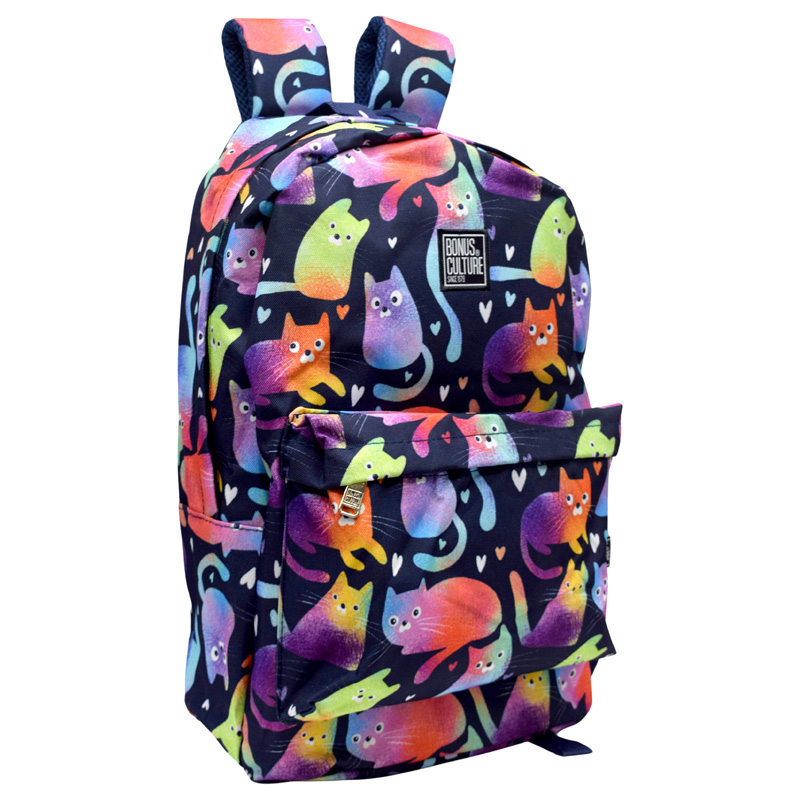 Mochila Bonus® Culture 1 cierre con bolsillo al frente