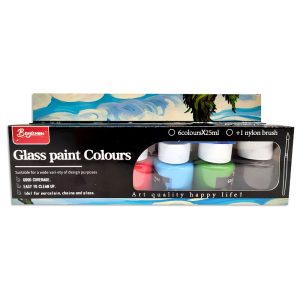 Pintura para vidrio x6