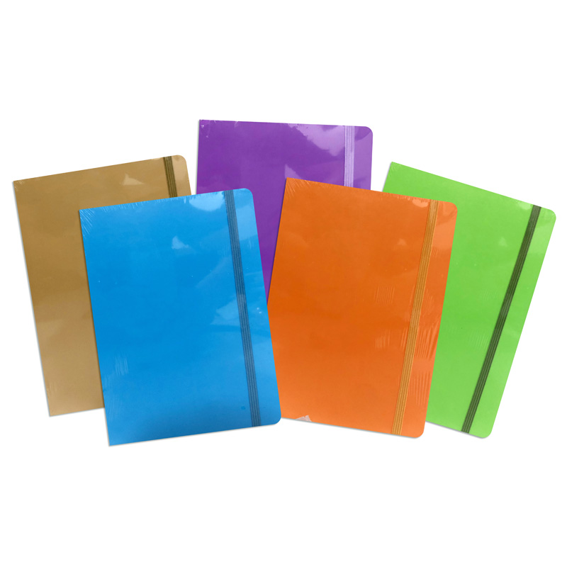Cuaderno tapa dura con elástico Maracuya