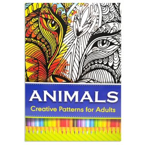 Libro para colorear mandala Animales