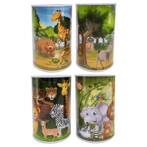 Alcancía de metal