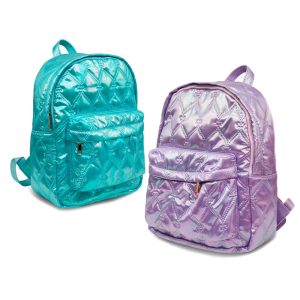 Mochila puff rombos