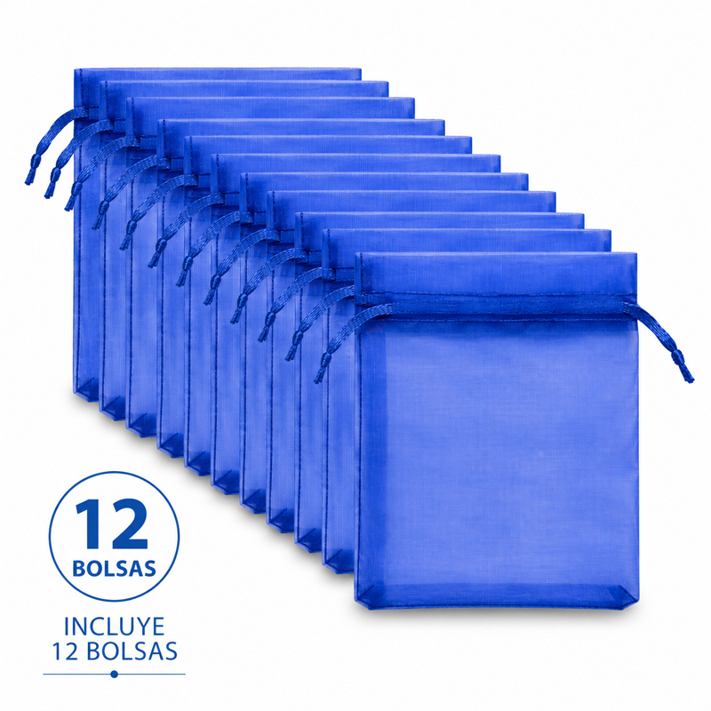 Bolsa de organza x12