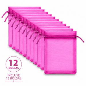 Bolsa de organza x12