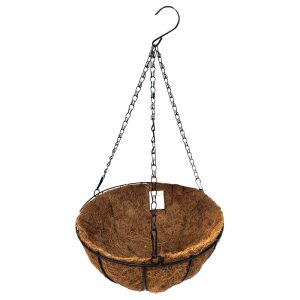 Maceta de coco para colgar