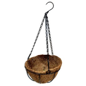 Maceta de coco para colgar