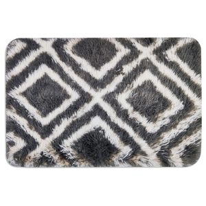 Alfombra Shaggy Rombos