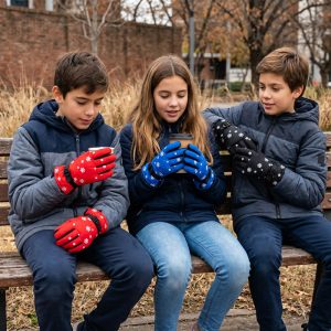 Alternative view of Guante infantil de abrigo Snow