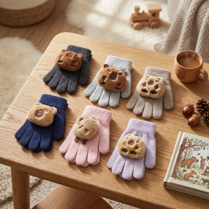 Alternative view of Guante infantil soft capybara