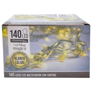 Luces led x140 con control multifunción 220v