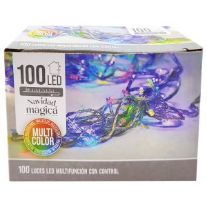 Luces led x100 con control multifunción 220v