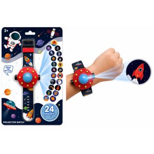 Reloj proyector Space en cartón