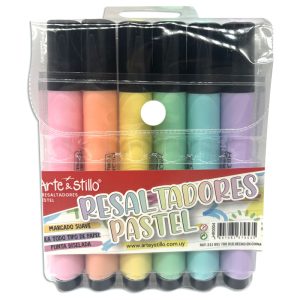 Resaltador pastel Arte & Stillo® x6