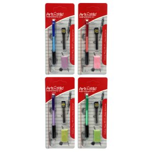 Portaminas Arte & Stillo® con minas hb 0.5 y goma de borrar
