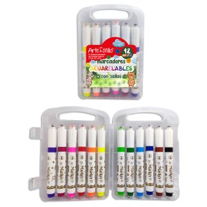 Marcador acuarelable con sello Arte & Stillo® x12